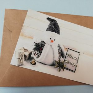 Коледна картичка Весела Коледа